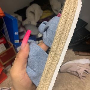 Hollister Sandles , brand new never worn